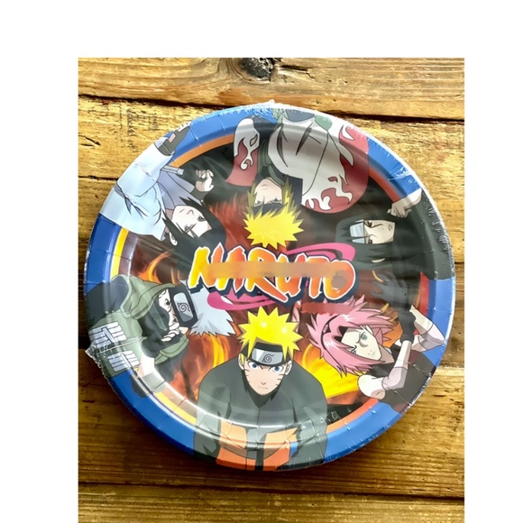 vak Party Supplies Naruto Plates Cups Tablecloth Birthday